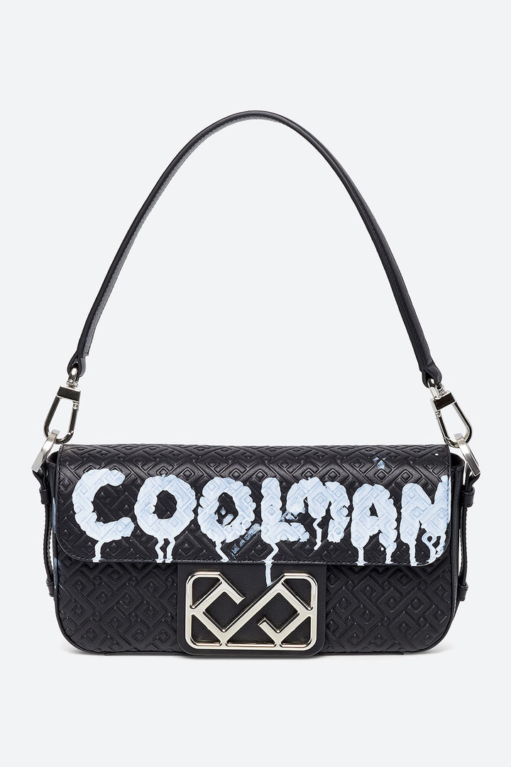 Coolman Coffeedan Series: Malvina "Coolman" Handbag in Black