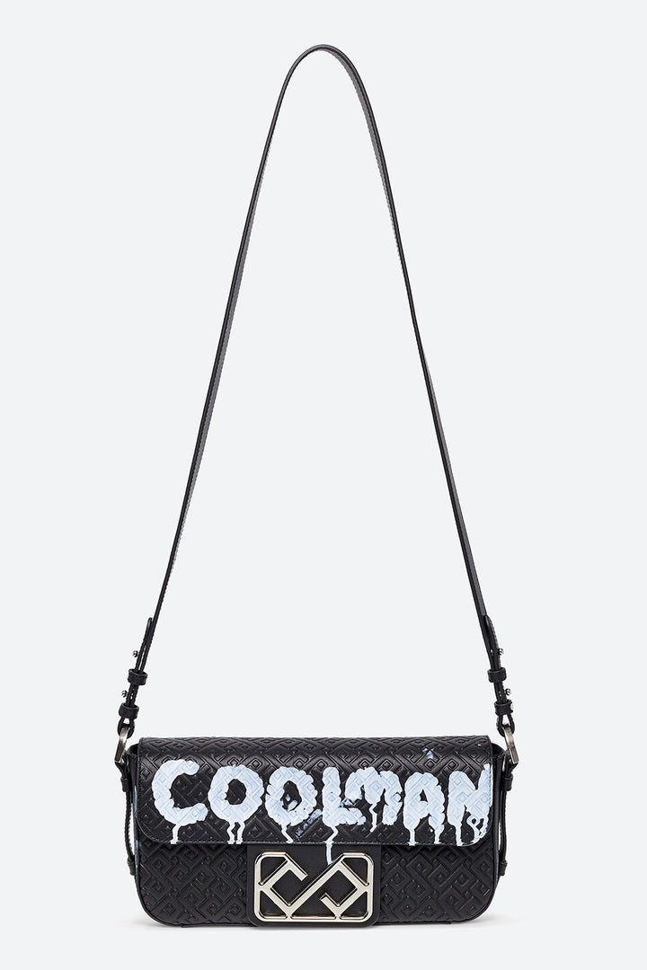Coolman Coffeedan Series: Malvina "Coolman" Handbag in Black
