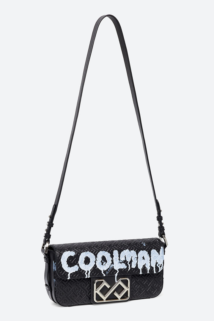 Coolman Coffeedan Series: Malvina "Coolman" Handbag in Black