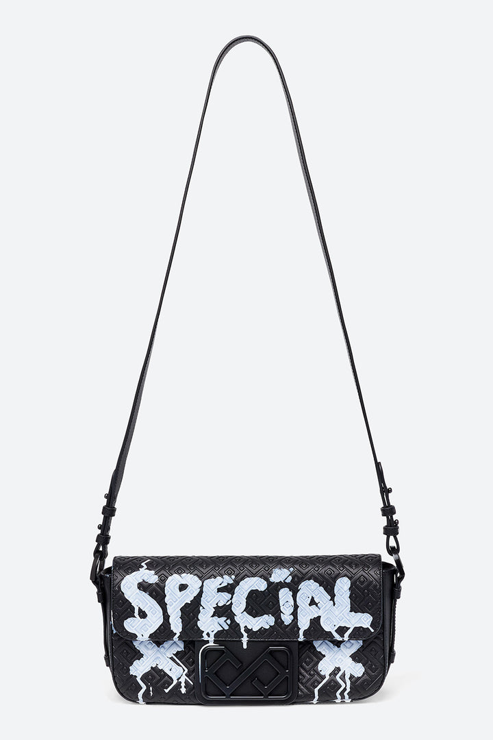 Coolman Coffeedan Series: Malvina "Special" Handbag in Black