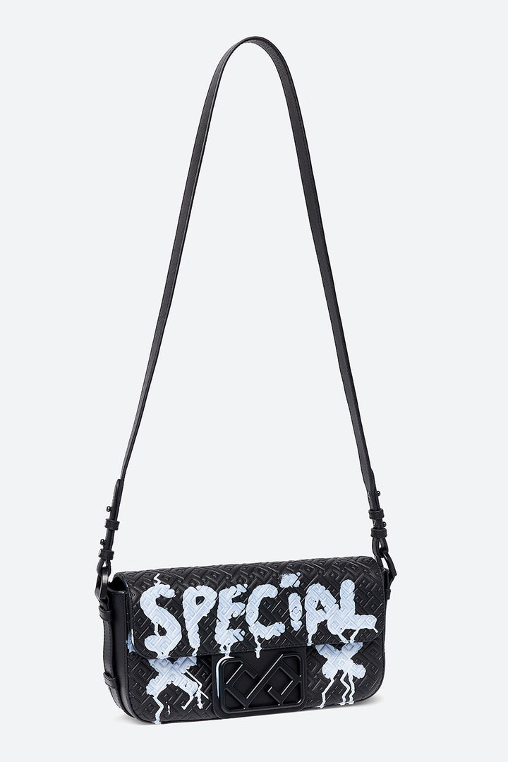 Coolman Coffeedan Series: Malvina "Special" Handbag in Black