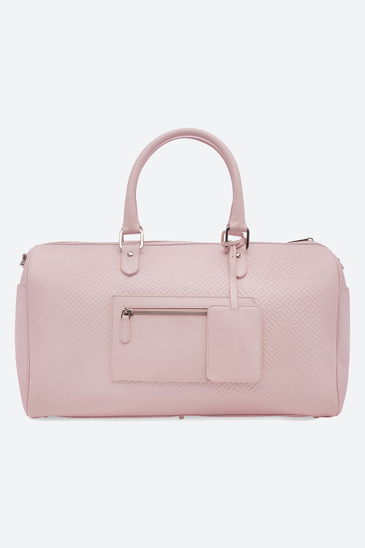 Weekender Bag in Peony Pink