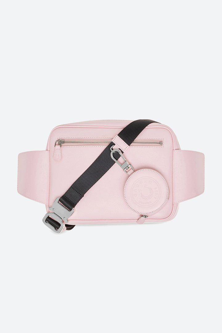 Crossbody Bag in Peony Pink