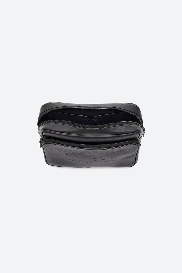 Belt Bag in Black Calfskin Leather