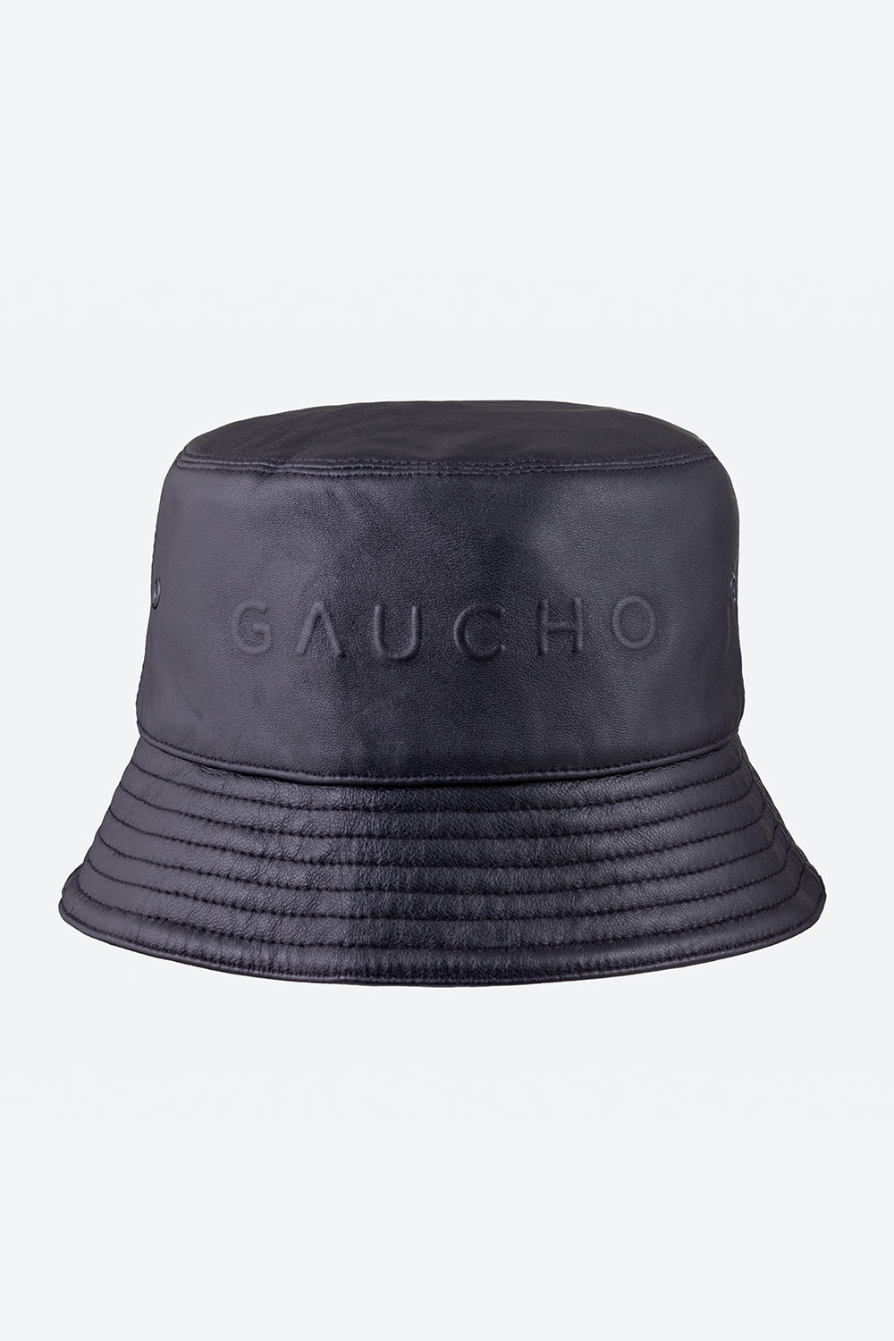 Women's Lambskin Leather Bucket Hat in Black – Gaucho - Buenos Aires