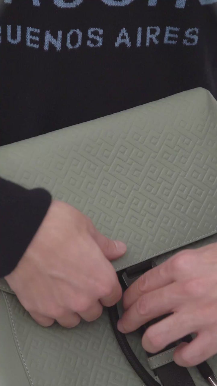 Backpack in Eucalyptus Green