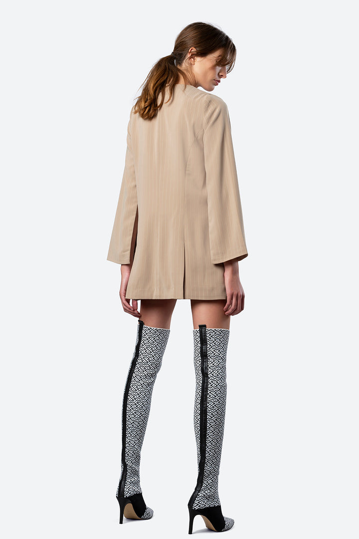 Uriarte Dress in Beige