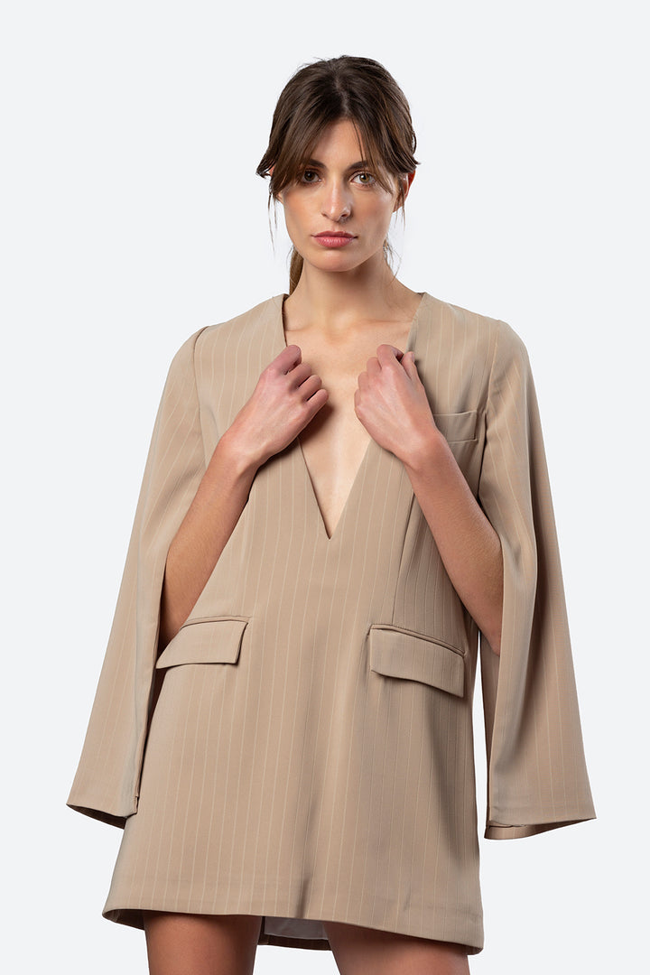 Uriarte Dress in Beige