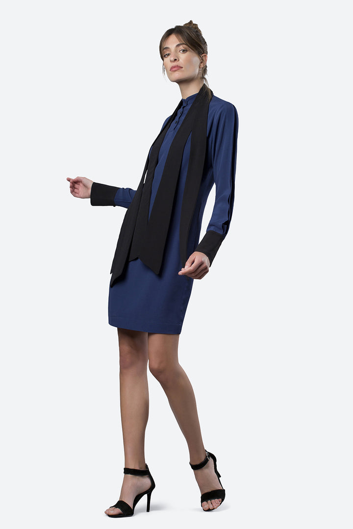 Anasagasti Dress in Navy