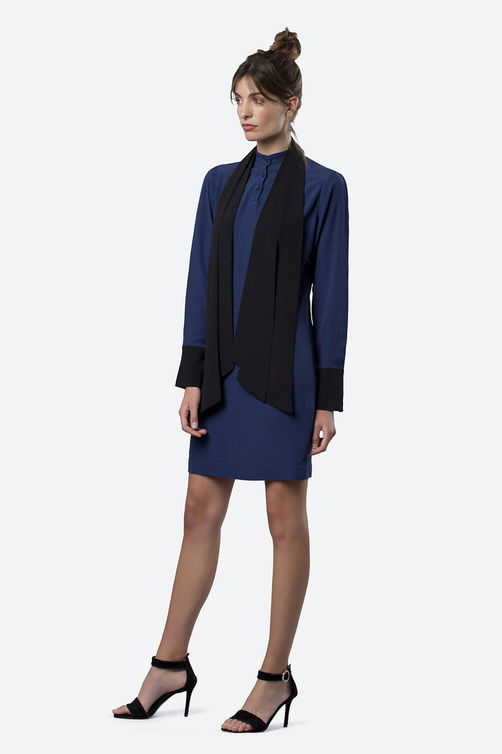 Anasagasti Dress in Navy