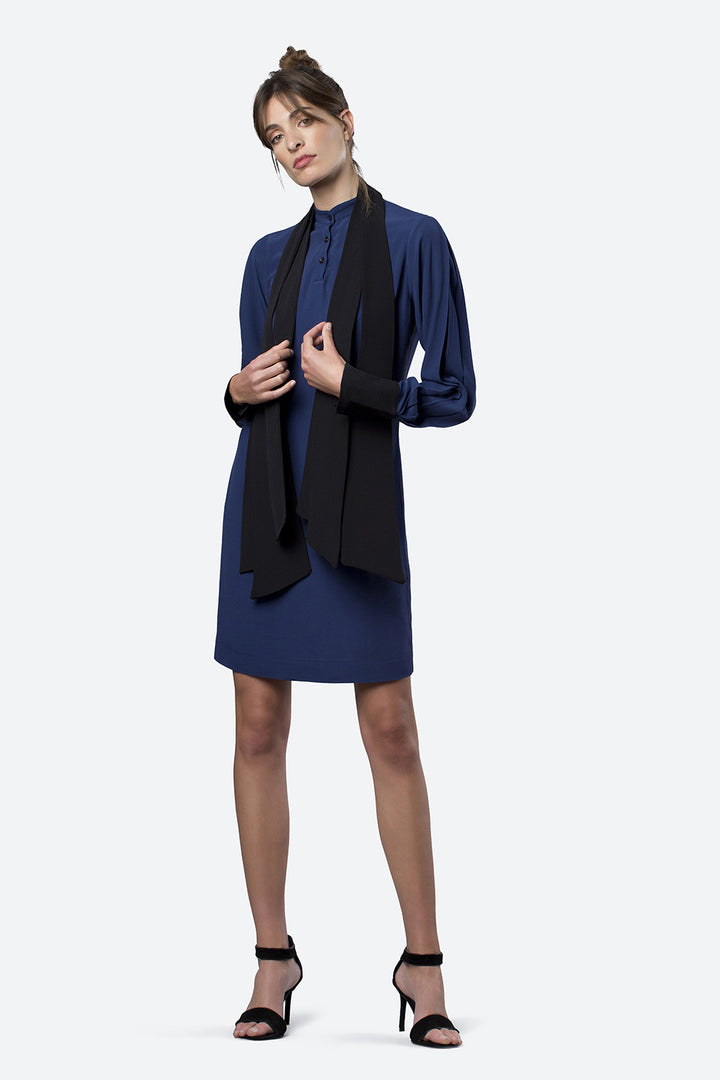 Anasagasti Dress in Navy