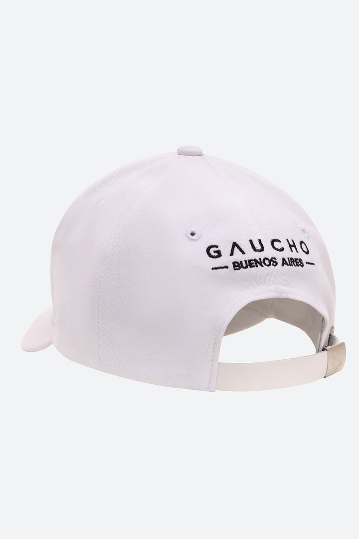 Iconic Horseshoe Cap in White