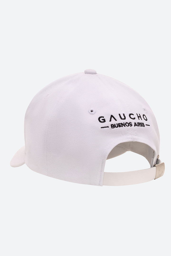 Iconic Horseshoe Cap in White