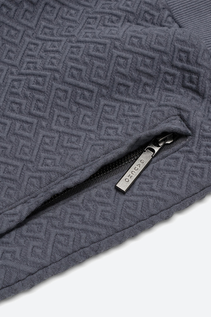 Women's Belgrano Gaucho Pattern Track Pants in Slate