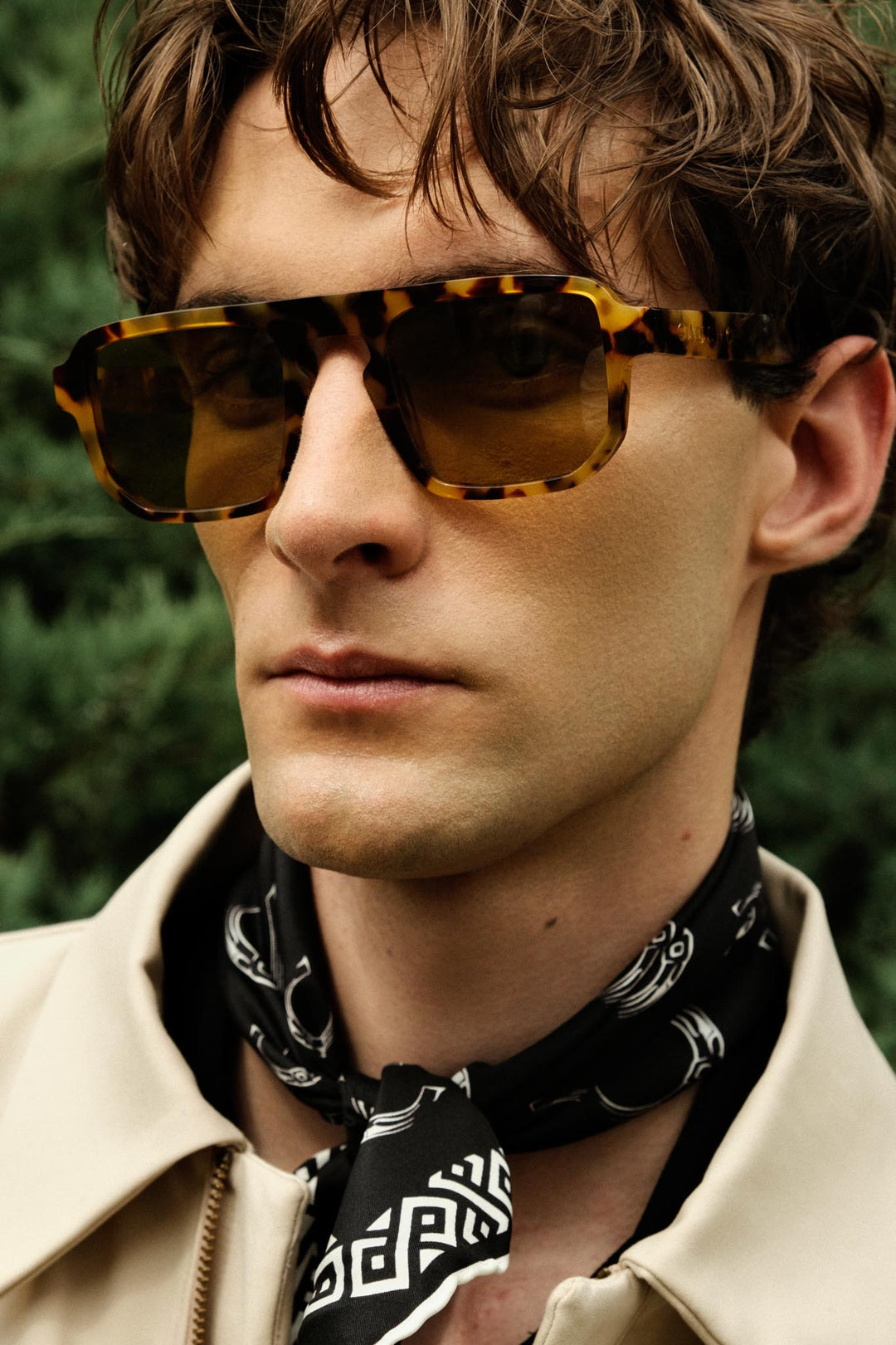 Gaucho Sunglasses in Light Tortoiseshell