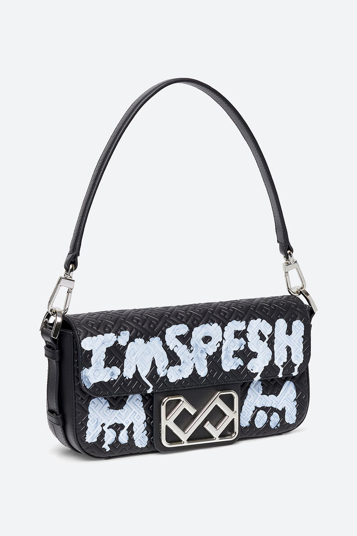 Coolman Coffeedan Series: Malvina "I'm Spesh" Handbag in Black