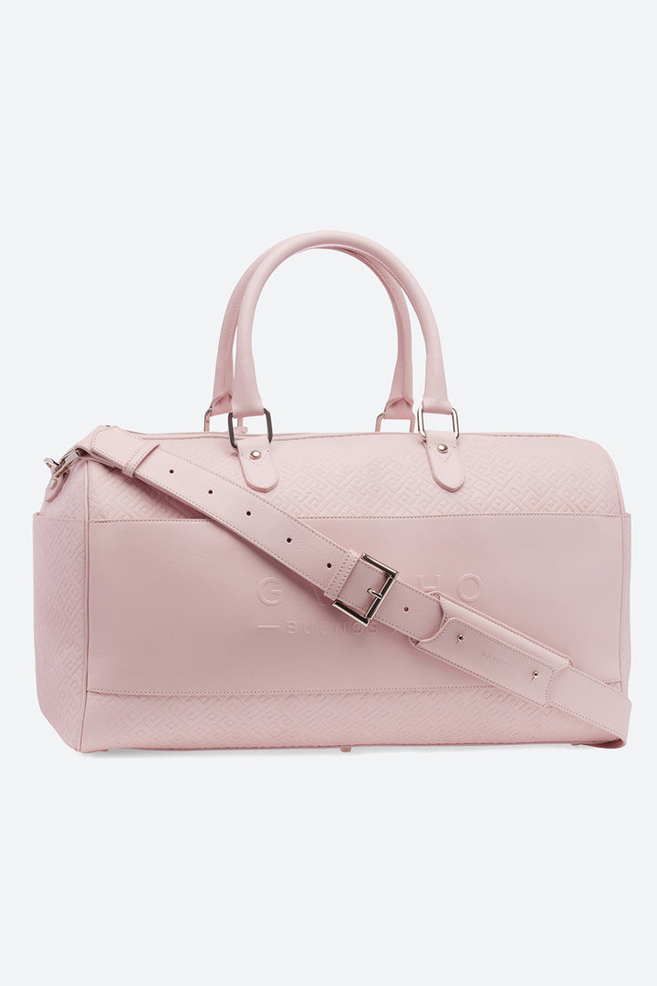 Weekender Bag in Peony Pink