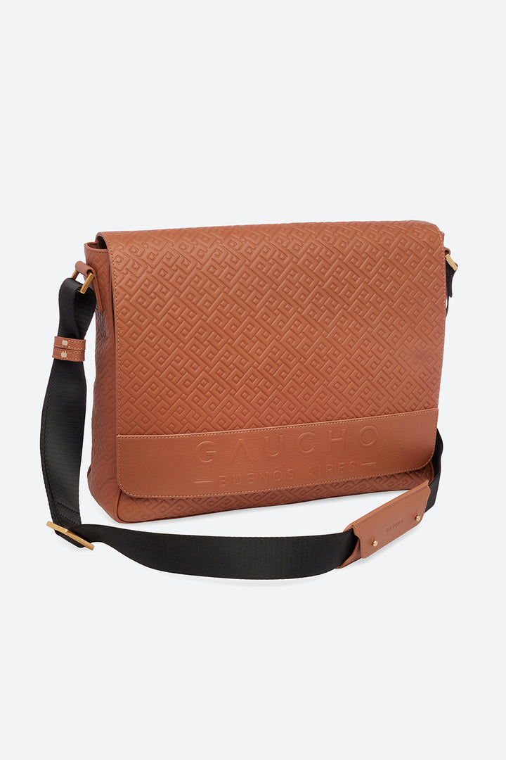 Messenger Bag in Cognac