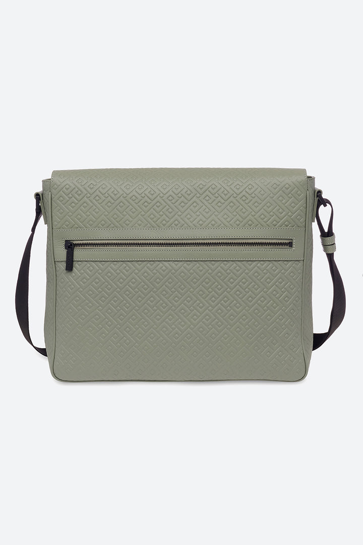 Messenger Bag in Eucalyptus Green