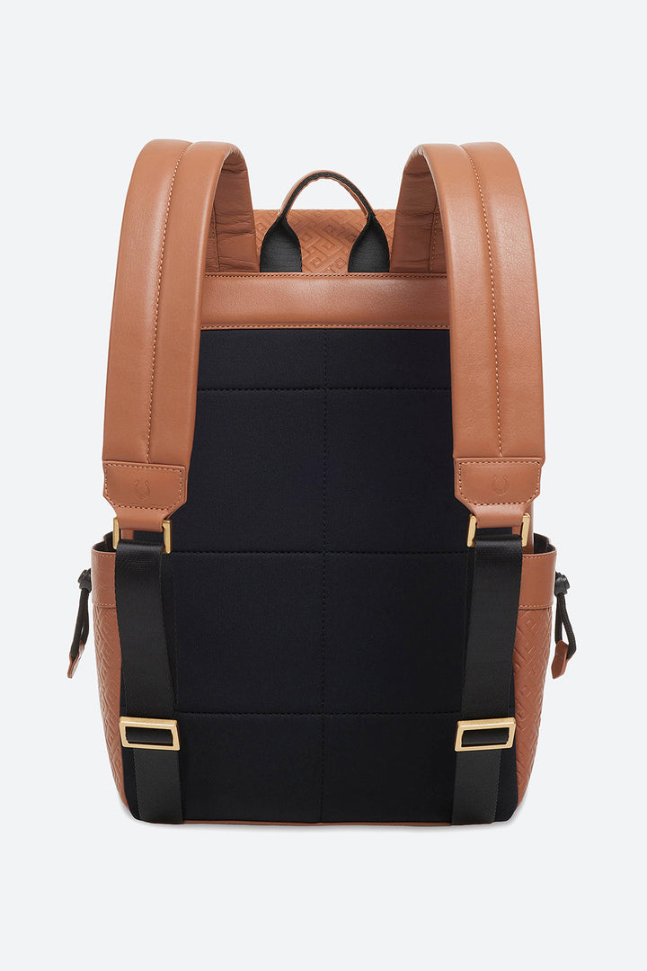 Backpack in Cognac