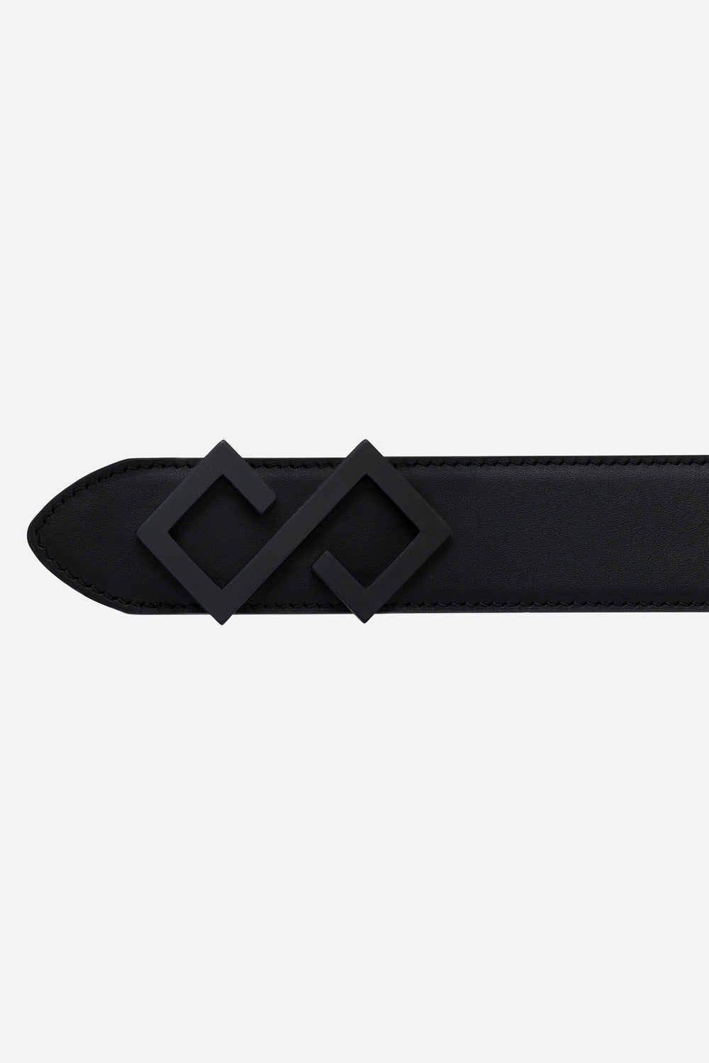 Men's Alvear Belt in Black, Matte Black Buckle Wide 1.5 (3.8 cm) M/L