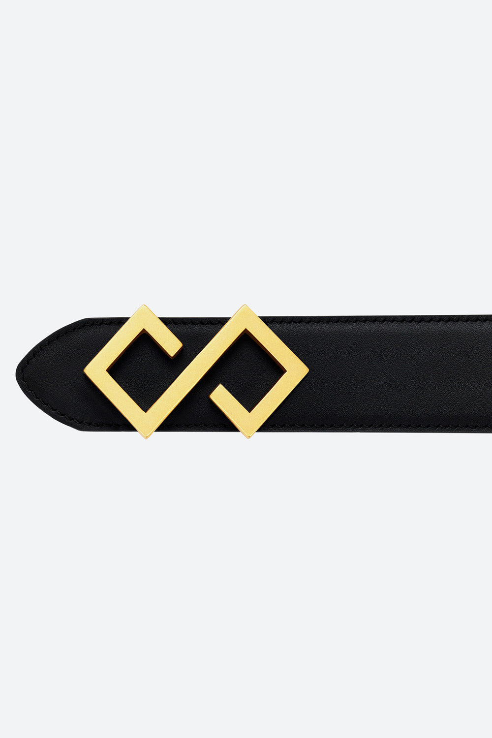 Women's Alvear Belt in Black, Gold-toned Buckle