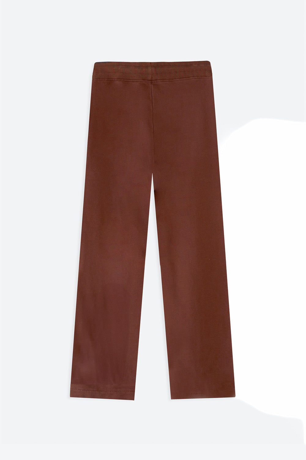 Brown pants on a white background