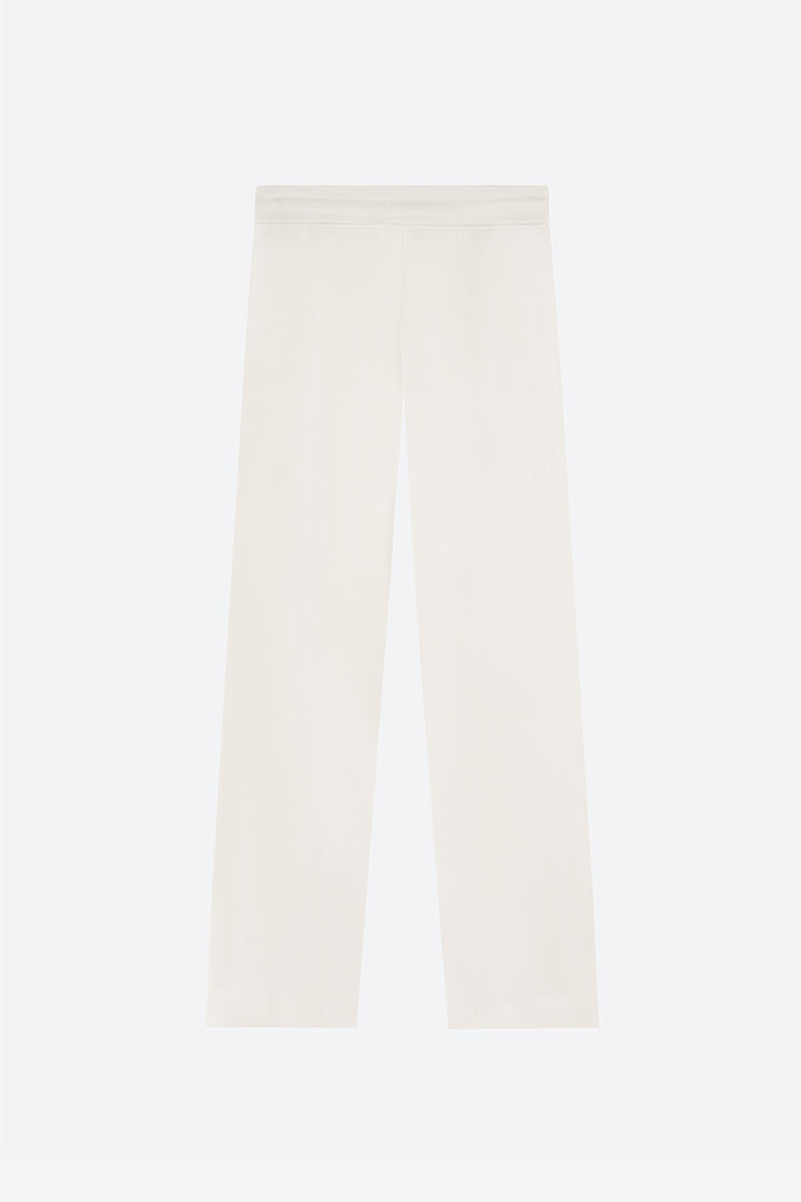 White pants on a white background