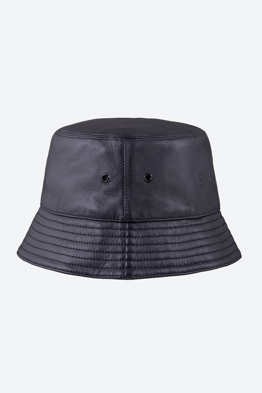 Men's Lambskin Leather Bucket Hat in Black – Gaucho - Buenos Aires