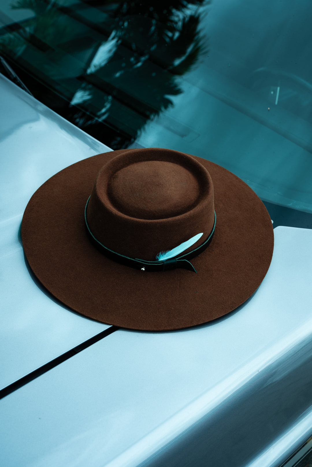 Quintana Hat in Chocolate