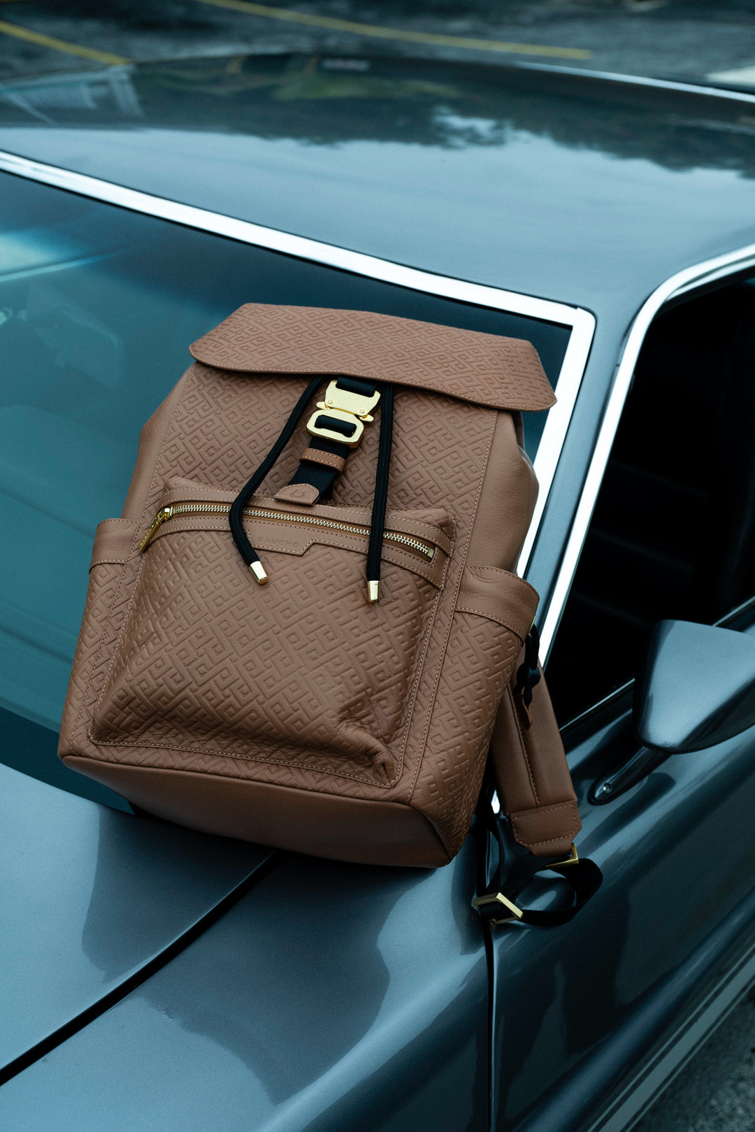 Backpack in Cognac