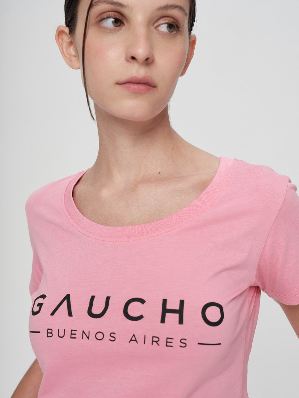 Women's Iconic Pima T-Shirt in Pink