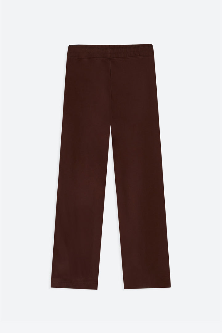 Brown pants on a white background