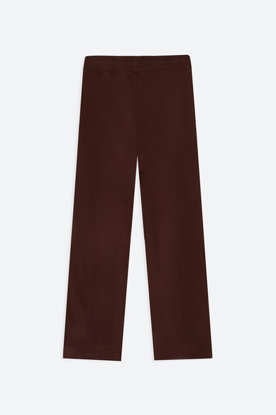 Brown pants on a white background