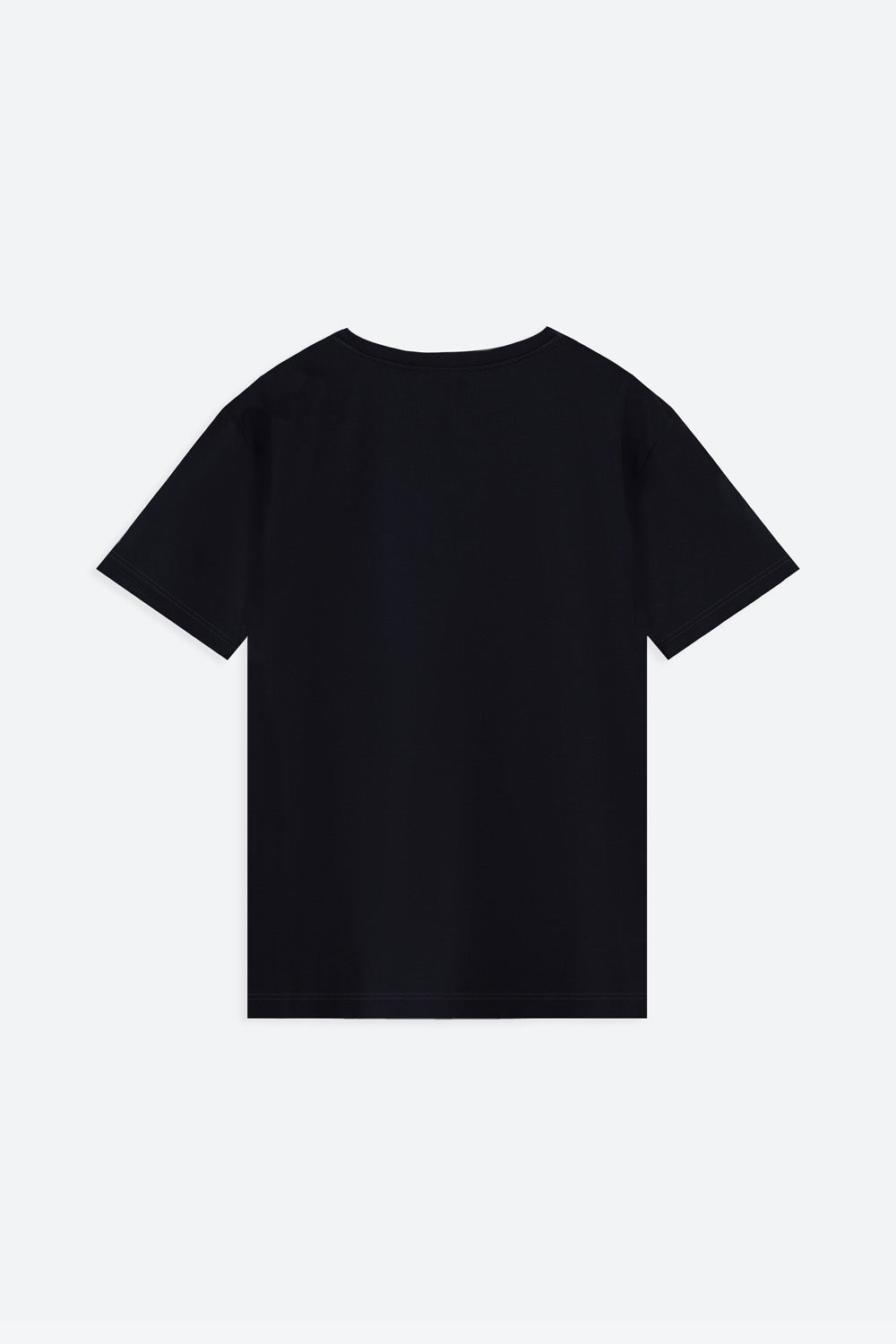 Men's Iconic Pima T-Shirt in Black back