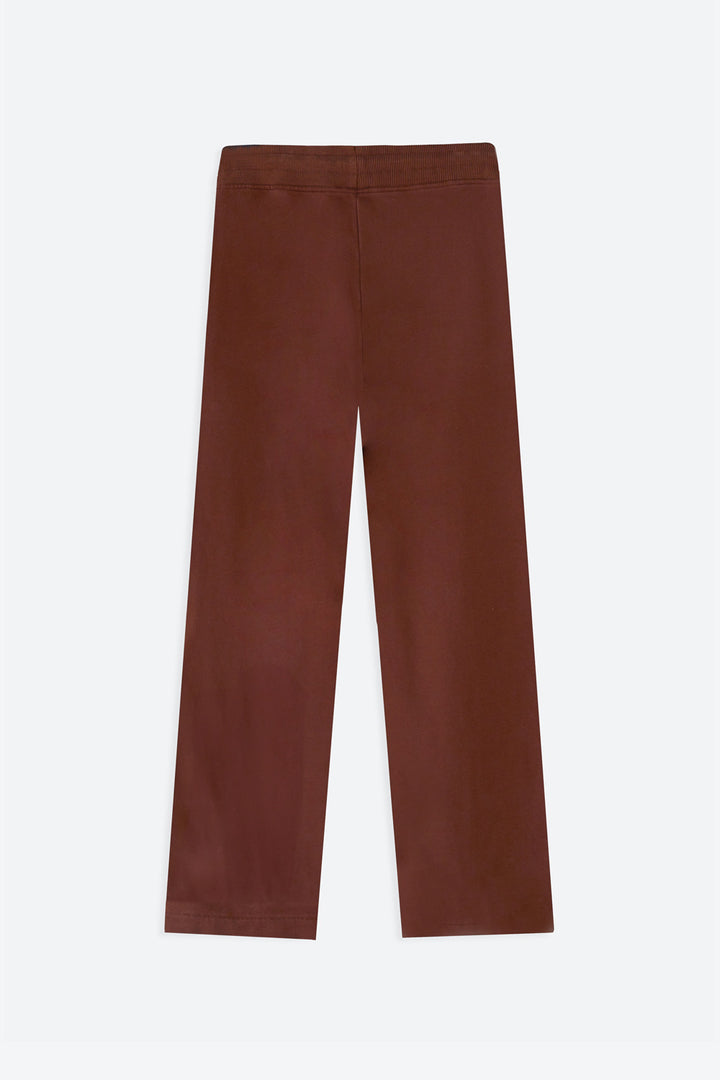 Brown pants on a white background