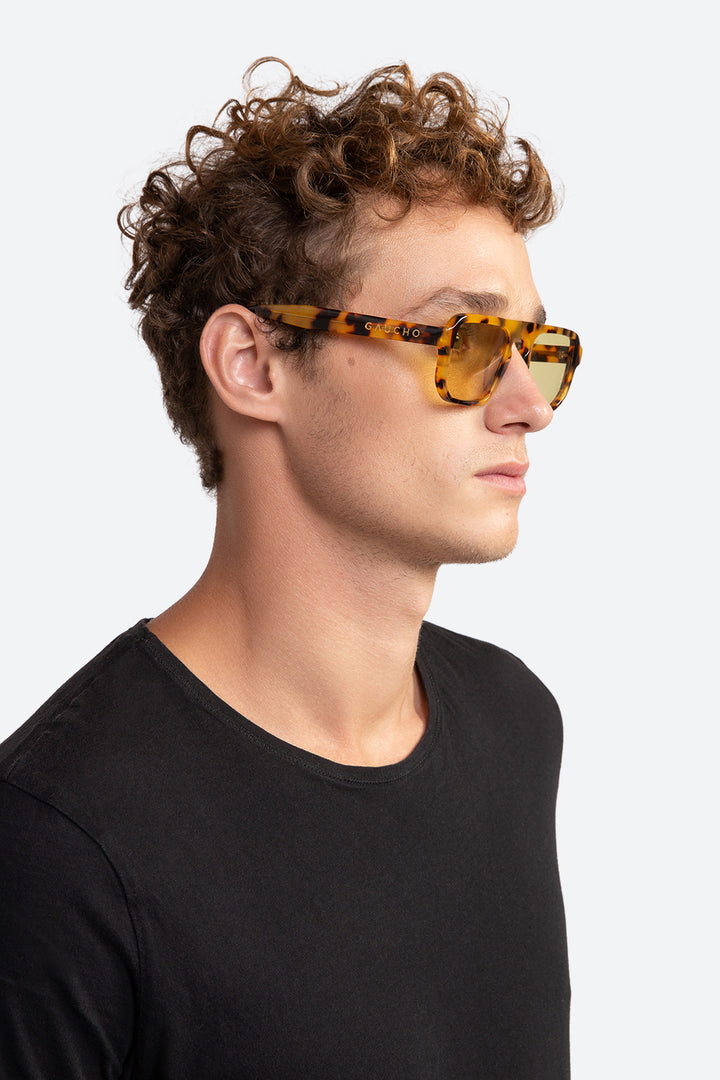 Gaucho Sunglasses in Light Tortoiseshell