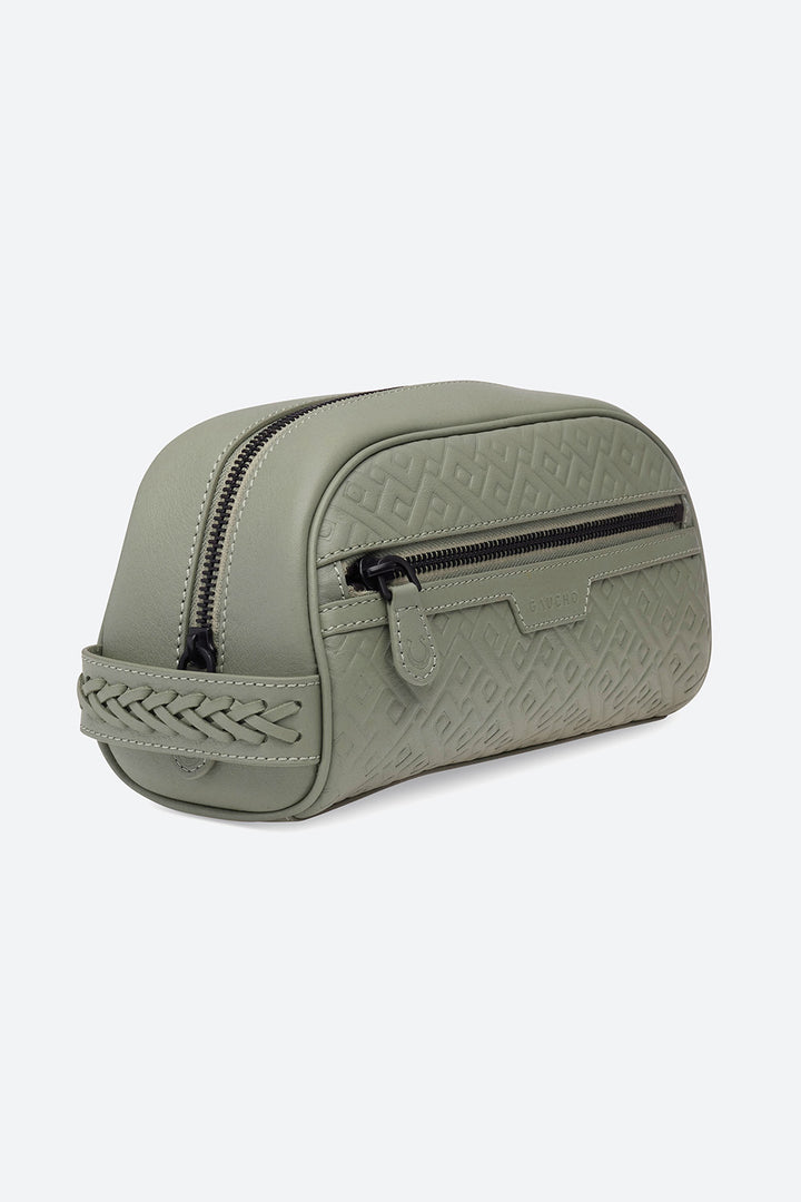 Travel Kit in Eucalyptus Green