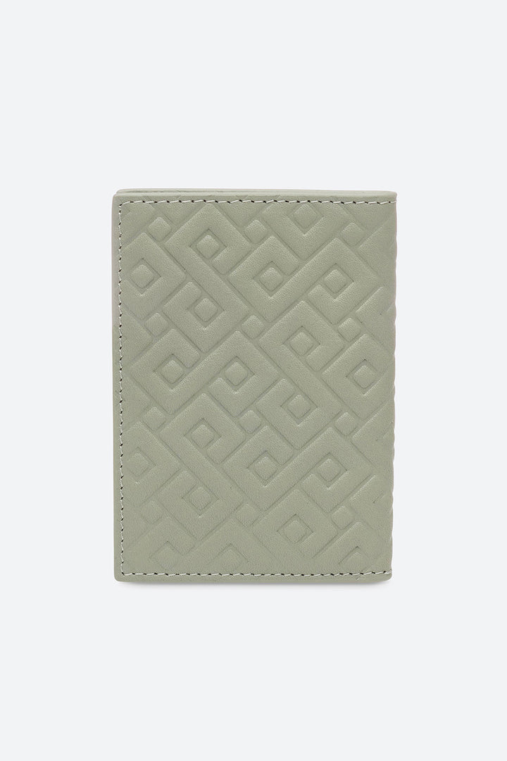 Card Case in Eucalyptus Green