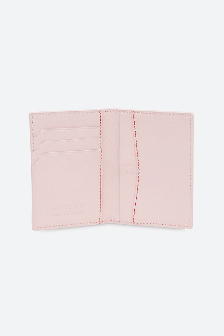 Card Case in Peony Pink