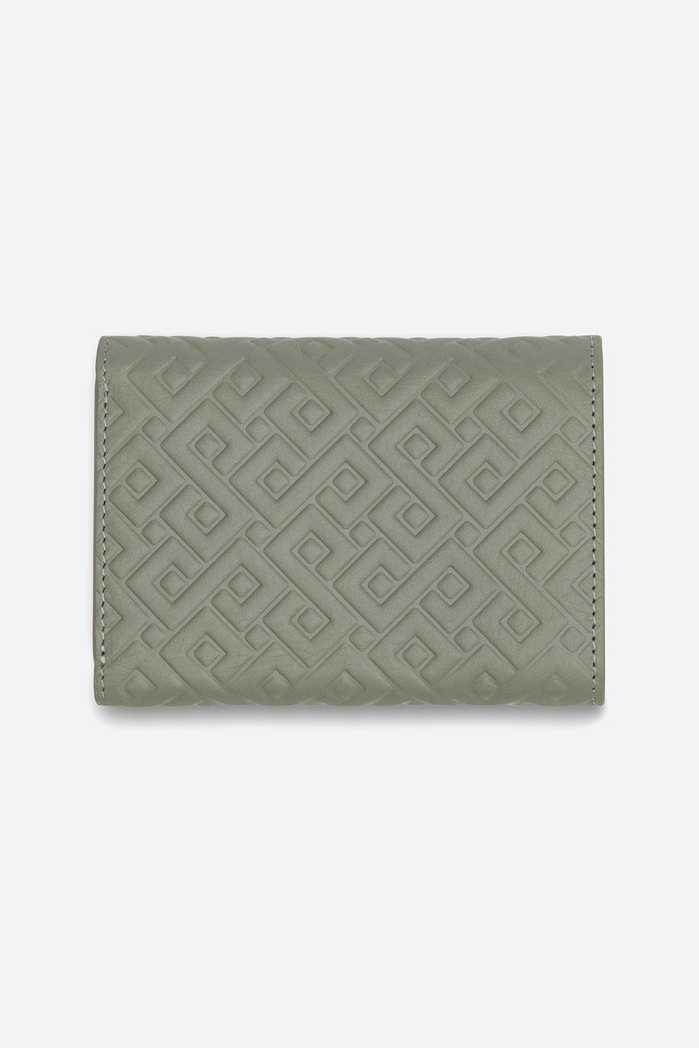 Tigre Tri-Fold Wallet in Eucalyptus Green