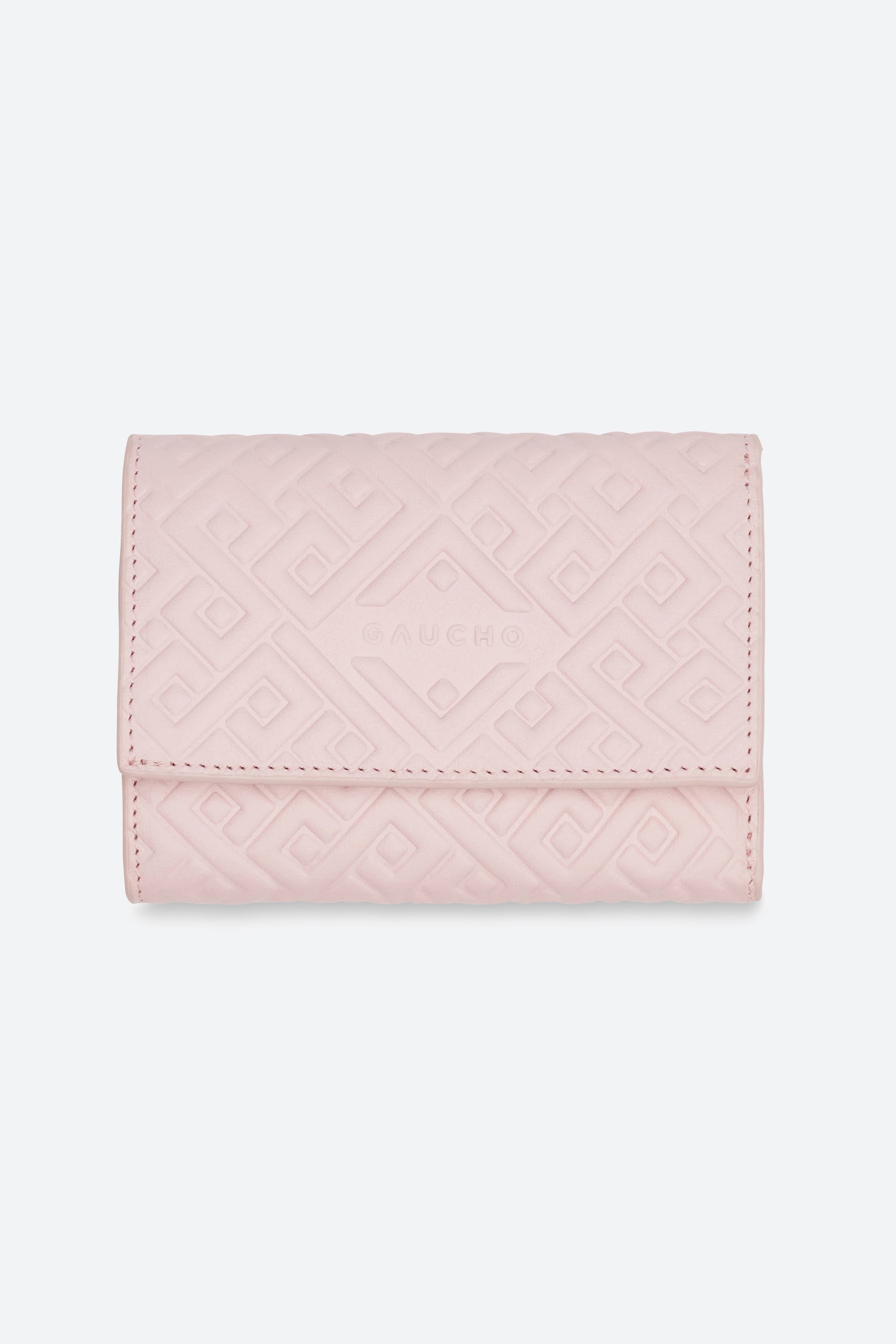 Tigre Tri-Fold Wallet in Peony Pink