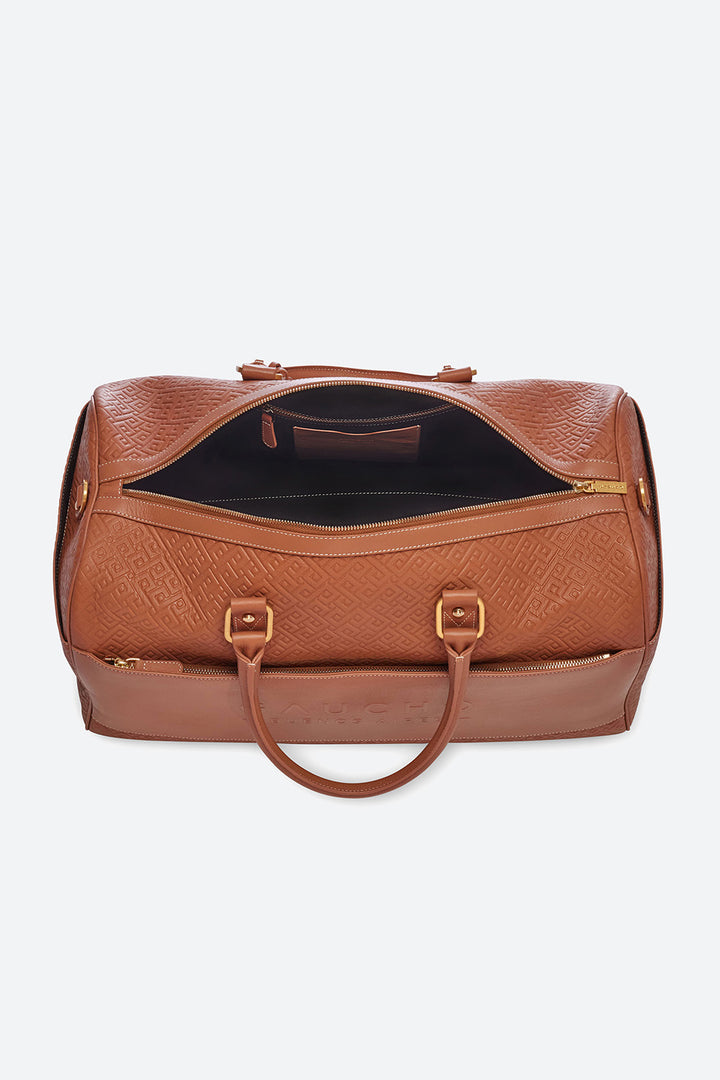 Weekender Bag in Cognac