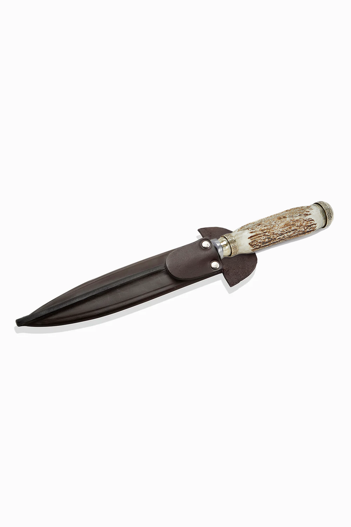 Tandil Asado Knife - Deer Horn & Nickel Silver Handle