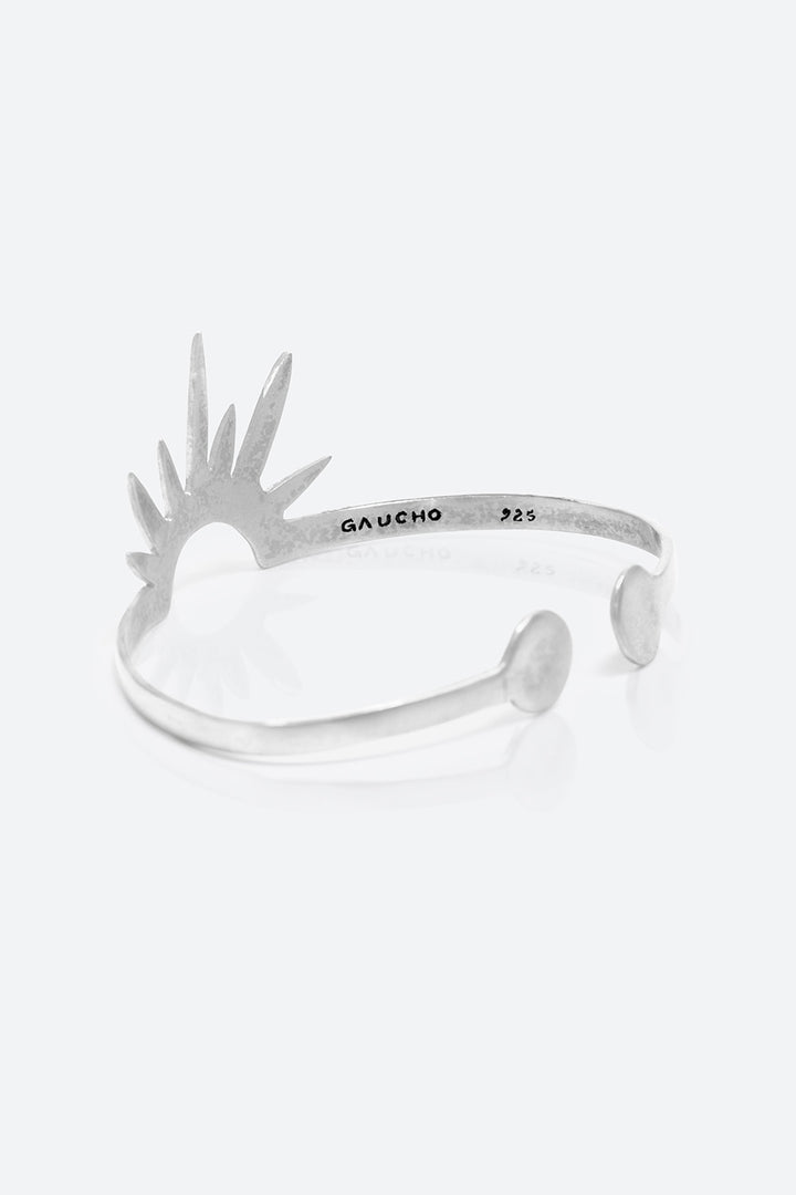 Sterling Silver Solaris Cuff Bracelet