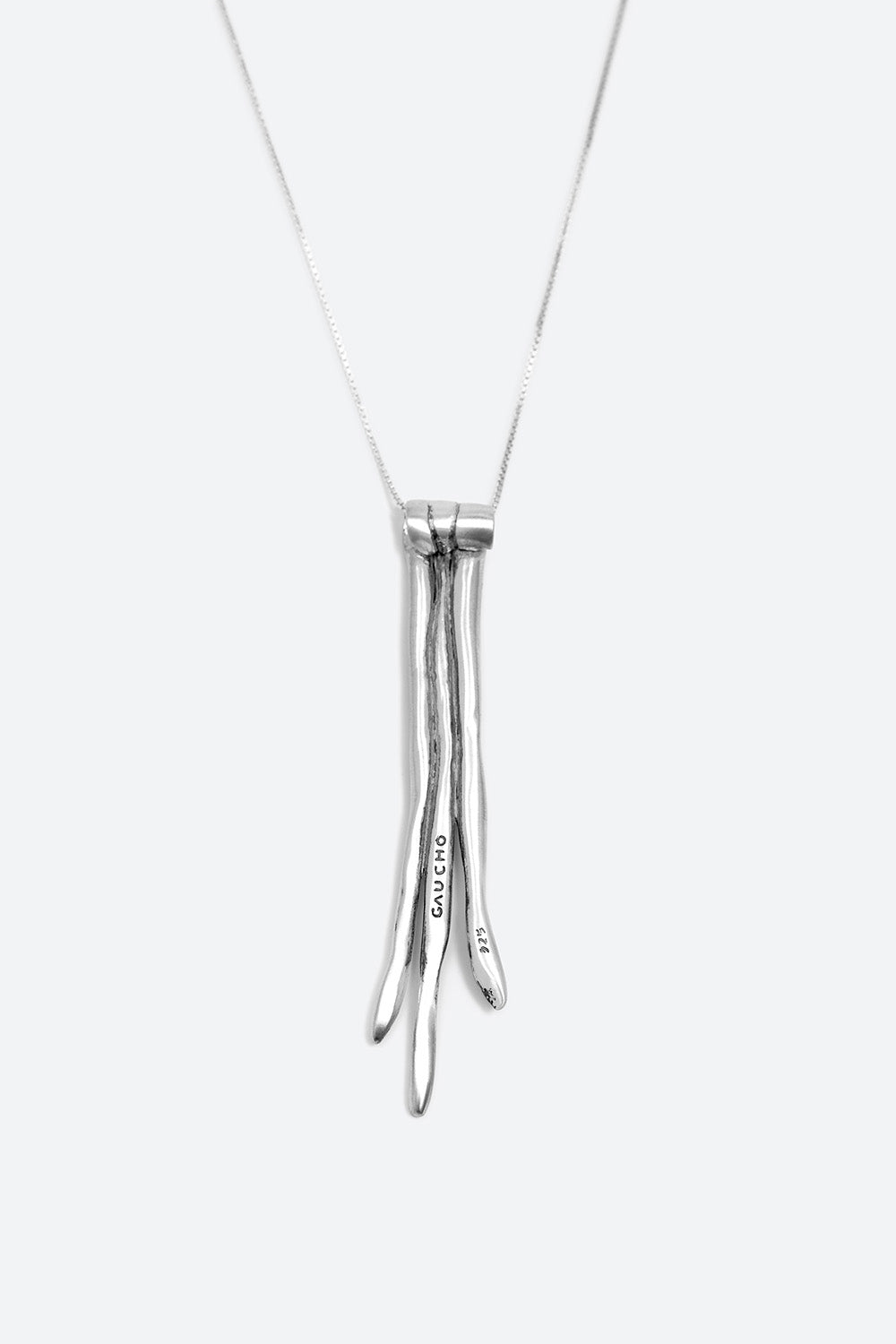 Sterling Silver Lasso Necklace