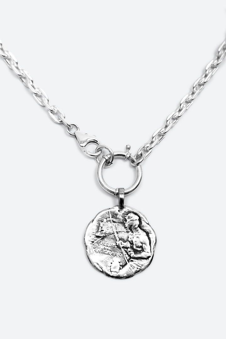 Sterling Silver Genesis Pendant Necklace