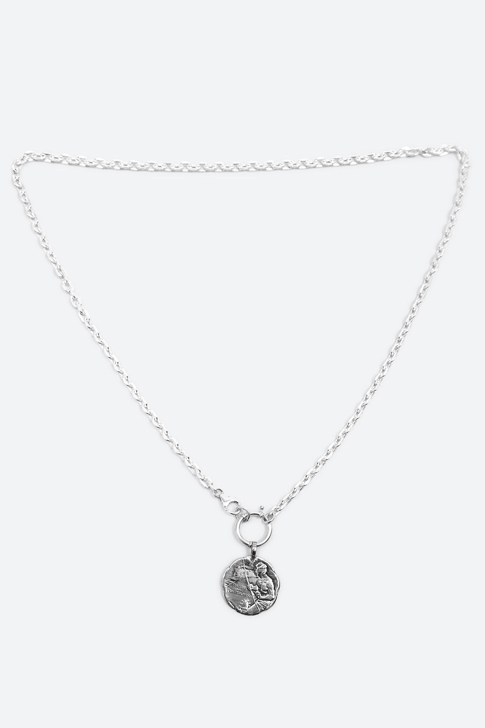 Sterling Silver Genesis Pendant Necklace