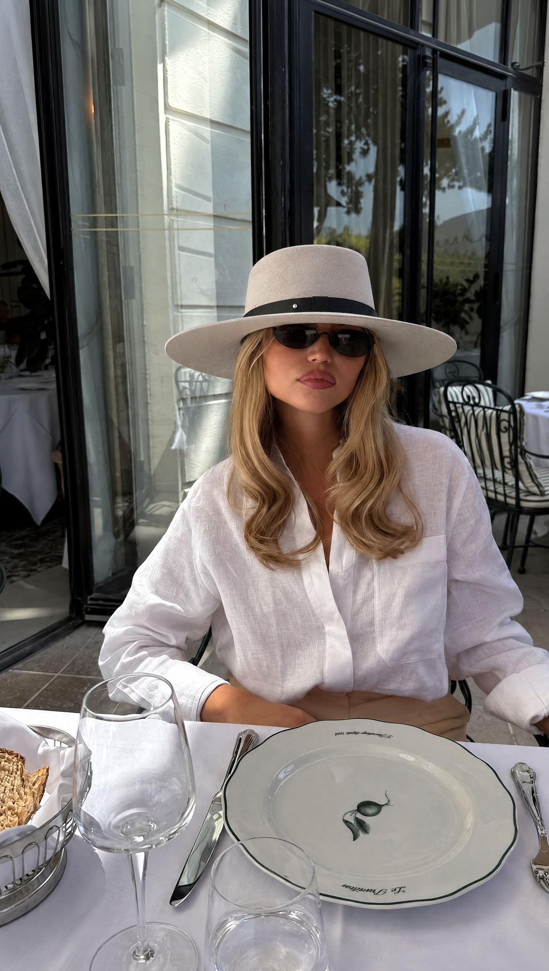 Quintana Hat in Bone