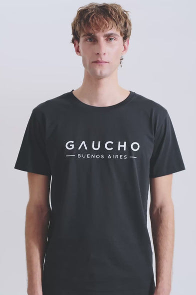 Men's Iconic Pima T-Shirt in Black